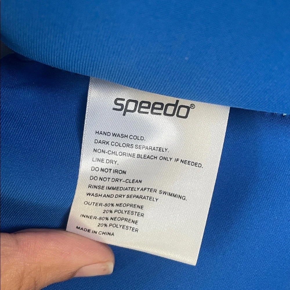 Speedo Kids Swim Vest - Blue and Teal